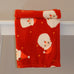 Bedlam Jolly Santa Red 150cm x 200cm Fleece Throw