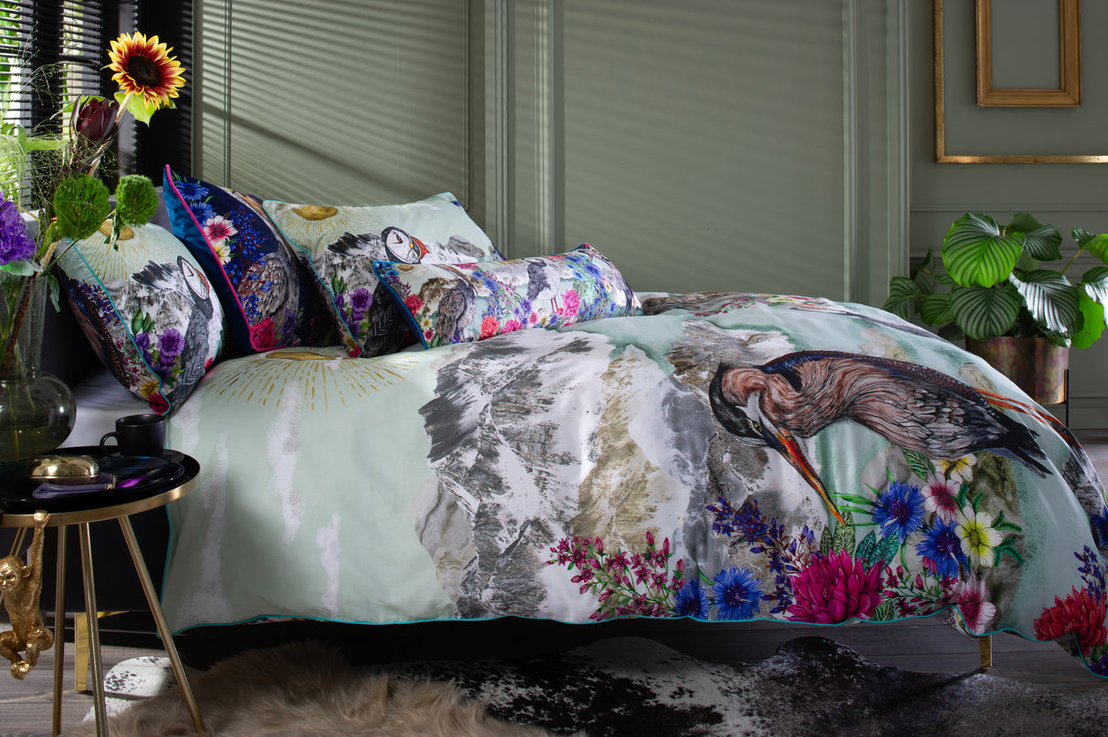 House of Norris Mountain Lake Multi Duvet Set