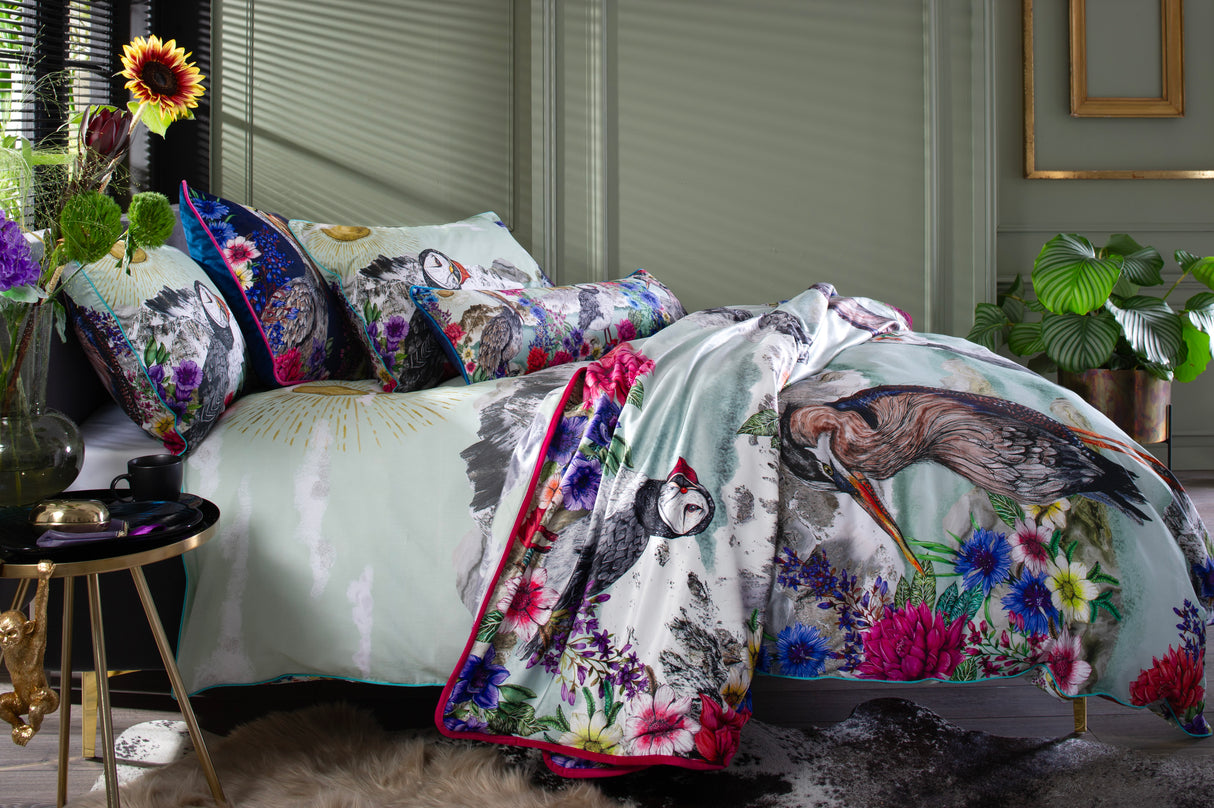 House of Norris Mountain Lake Multi Duvet Set