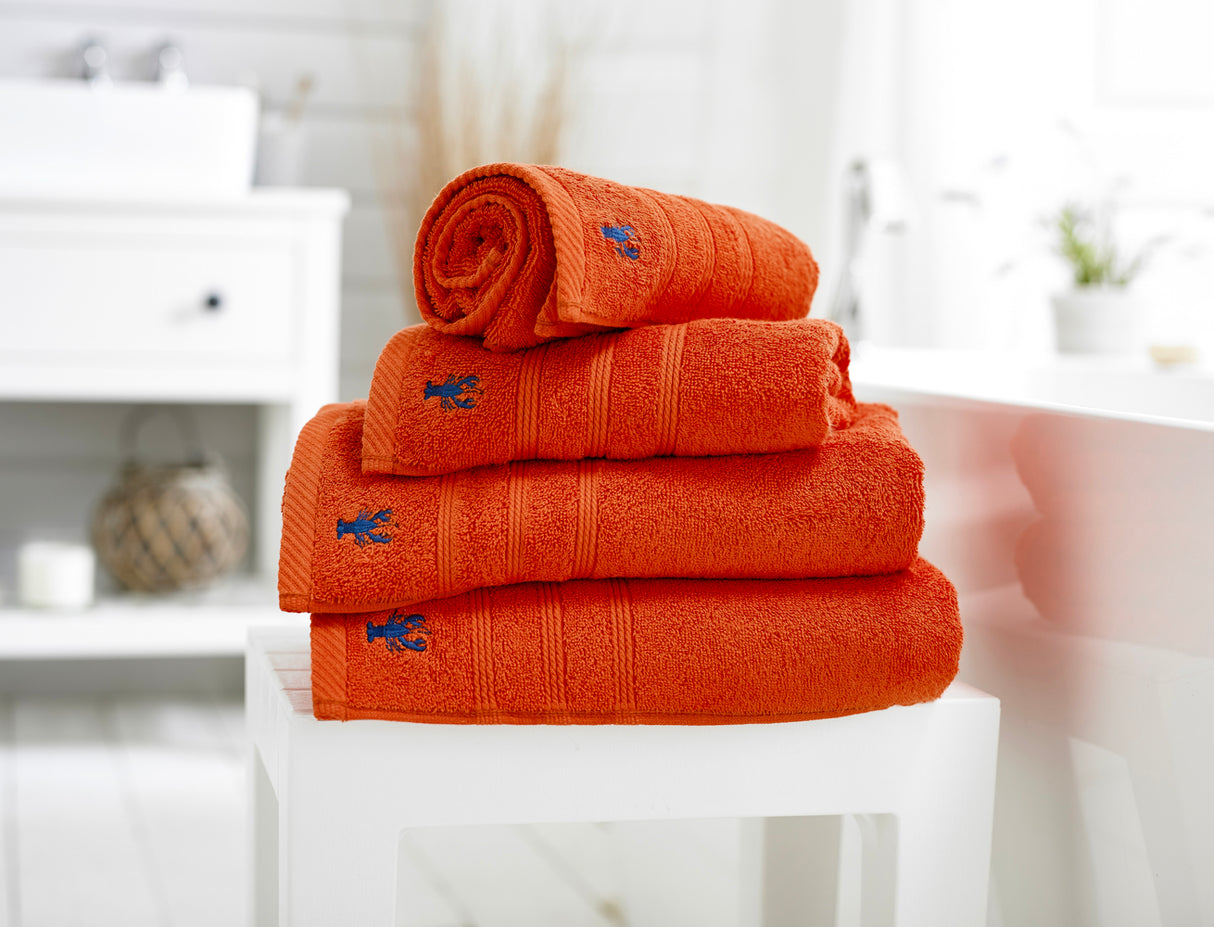 Lobster Creek Kaleidoscope 100% Cotton Ginger Towels