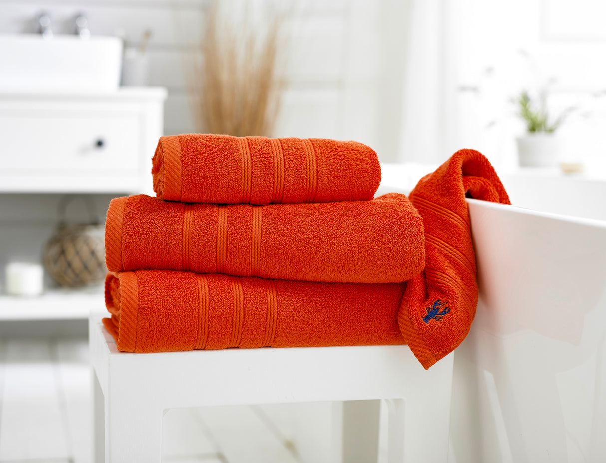 Lobster Creek Kaleidoscope 100% Cotton Ginger Towels