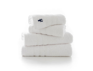 Lobster Creek Kaleidoscope 100% Cotton White Towels