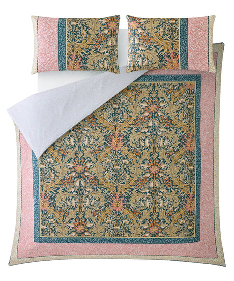 William Morris at Home Kelmscott Navy Rose Duvet Set