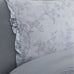 Dreams n Drapes Decorative Kristen Frill Grey Duvet Set