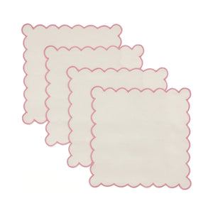 Land & Shore Oak Leaf Multi Cotton Napkins Pack of 4