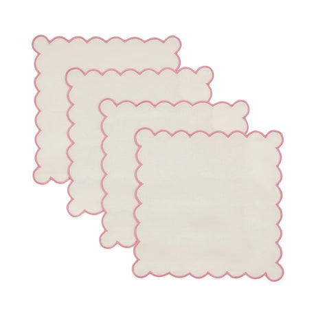 Land & Shore Oak Leaf Multi Cotton Napkins Pack of 4