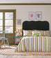 Land & Shore Raven Stripe Multi Duvet Set