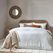 The Linen Yard Lark Cotton Muslin Duvet Set