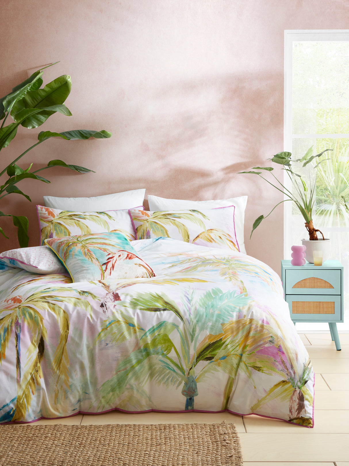 Appletree Leilani Green Duvet Set