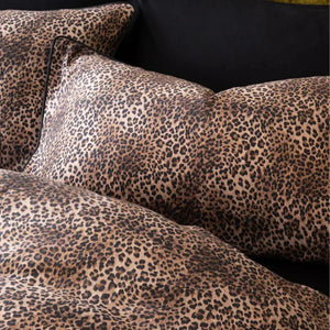 Rockett St George Leopard Love Brown Duvet Set
