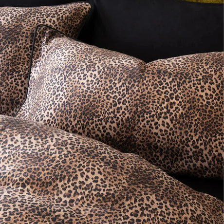 Rockett St George Leopard Love Brown Duvet Set
