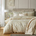 Soiree Lily Floral Jacquard Champagne Duvet Set