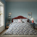 Land & Shore Berry Grove Blue/Red Duvet Set