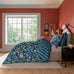 Land & Shore Seaforde Blue/Red Duvet Set