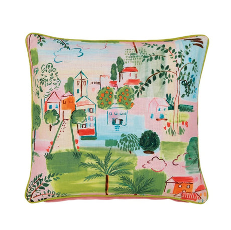 Land & Shore Rudie Multi 50cm x 50cm Fibre Filled Cushion