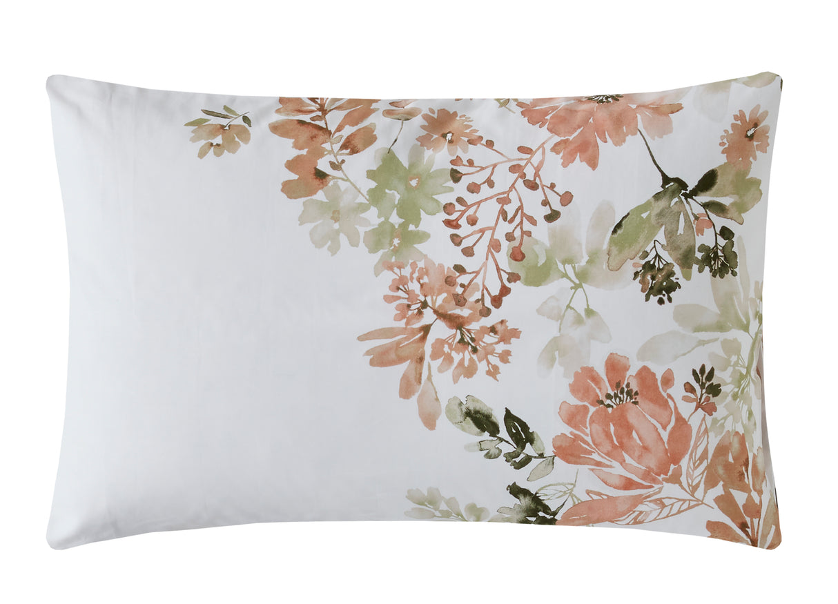 Laura Ashley Lewcombe Terracotta Duvet Set
