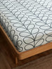 Orla Kiely Linear Stem Charcoal Duvet Set
