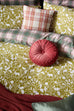 Laura Ashley Litton Olive Green 100% Brushed Cotton Duvet Set