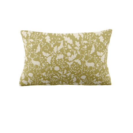 Laura Ashley Litton Olive Green 100% Brushed Cotton Duvet Set
