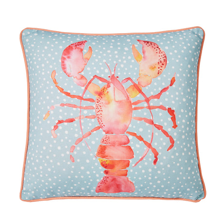 Fusion Outdoor Lobster Orange 43cm x 43cm Cushion