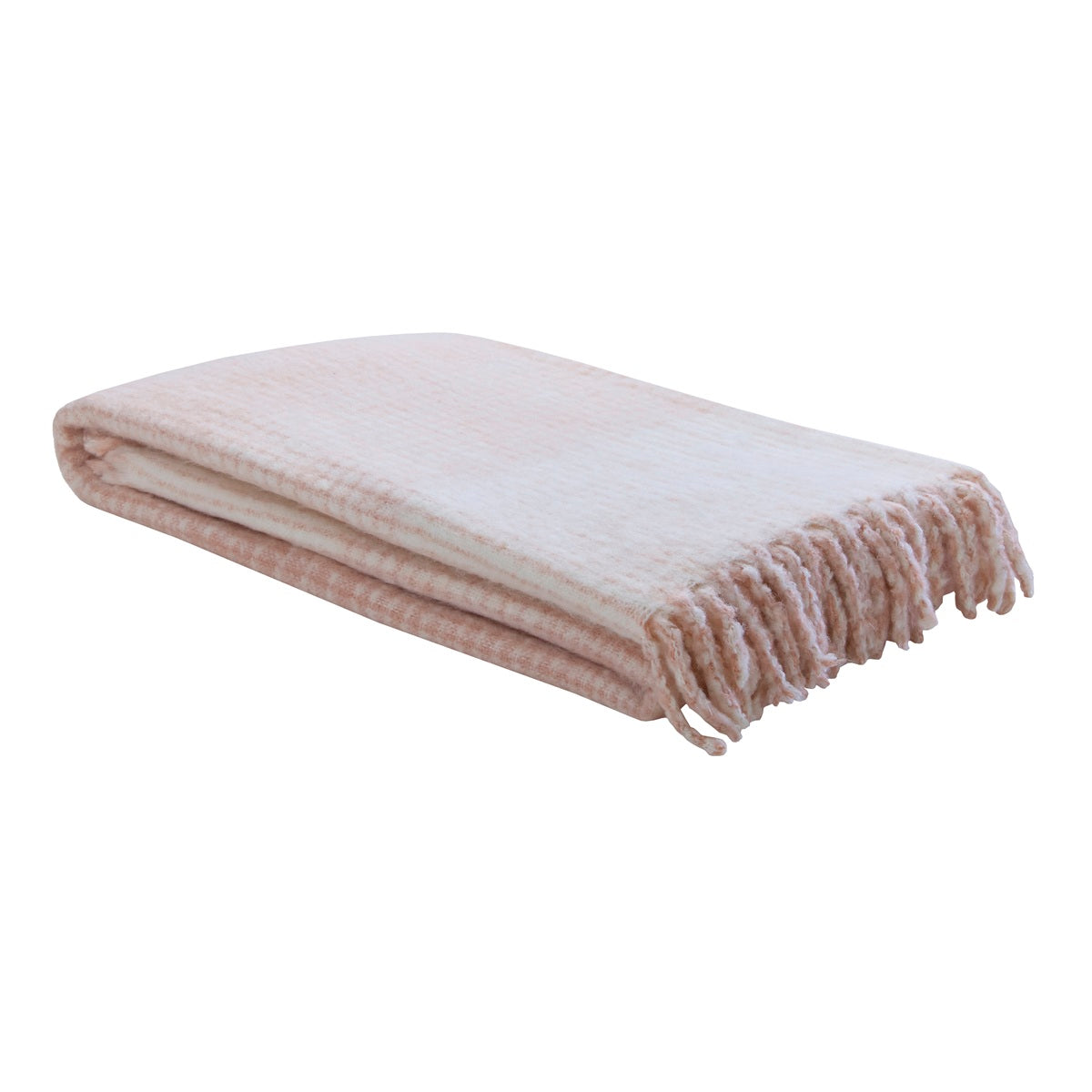 Laura Ashley Lyngate Plaster Pink 130cm x 170cm Throw