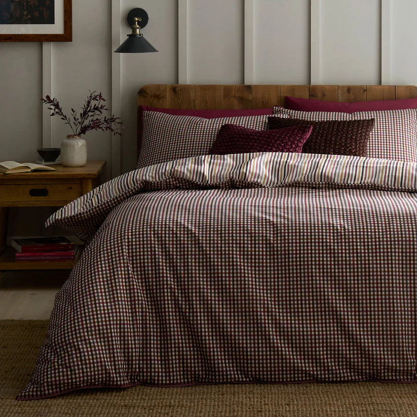 Appletree Micro Check Duvet Set