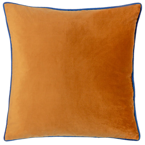 Riva Paoletti Meridian Ginger/Navy 55cm x 55cm Cushion