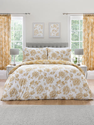 Dreams n Drapes Mishka Gold Duvet Set
