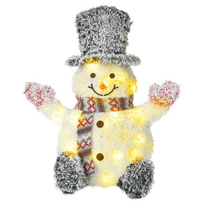 Heaven Sends MJA368 Light Up Sitting Snowman