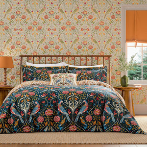Morris & Co Seasons by May Indigo Duvet Set