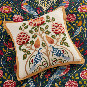 Morris & Co Seasons by May Indigo Duvet Set