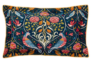 Morris & Co Seasons by May Indigo Duvet Set