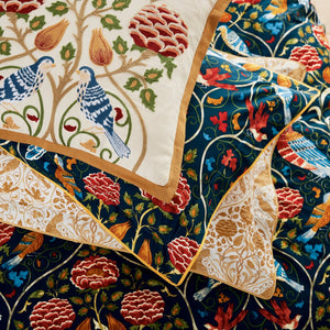 Morris & Co Seasons by May Indigo Duvet Set