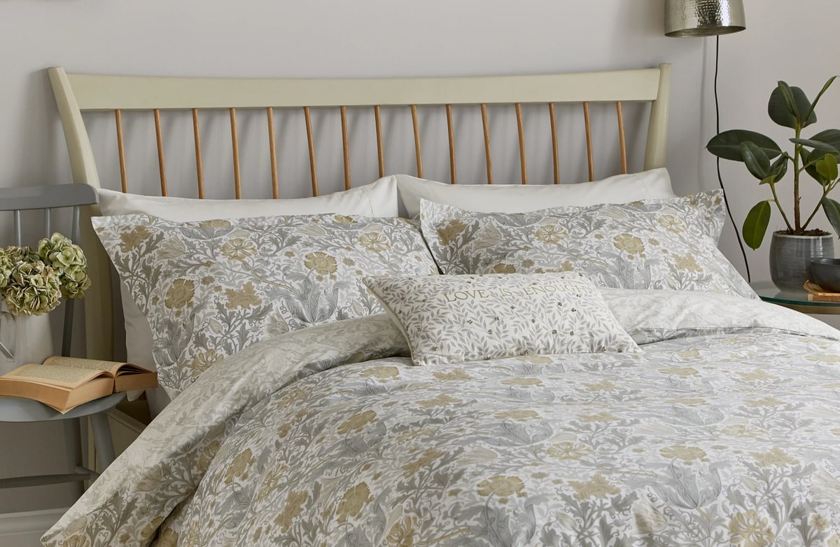 Morris & Co Compton Neutral Duvet Set