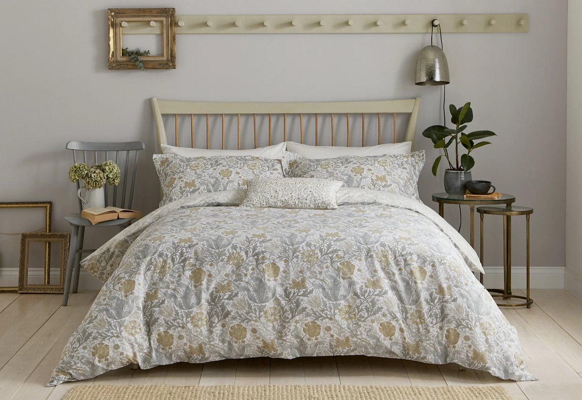 Morris & Co Compton Neutral Duvet Set