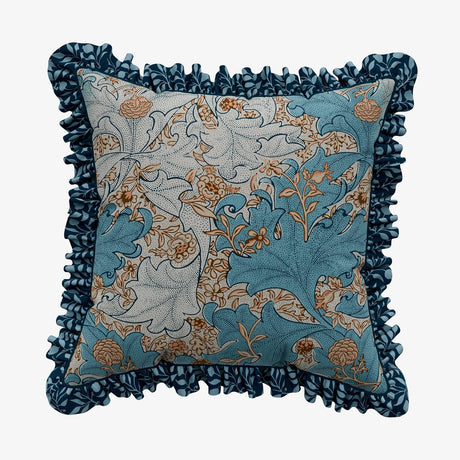 Morris & Co X Emery Walker Bird Blue Duvet Set