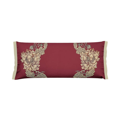 Morris & Co Honeysuckle & Tulip Red & Gold Duvet Set