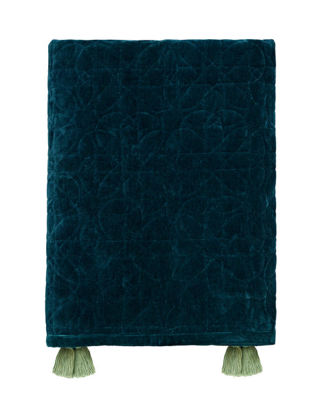 Morris & Co Honeysuckle & Tulip Mulberry & Teal Duvet Set