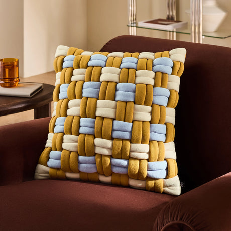 Made Morven Cotton Jersey 45cm x 45cm Polyester Filled Cushion