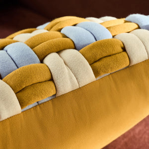 Made Morven Cotton Jersey 45cm x 45cm Polyester Filled Cushion