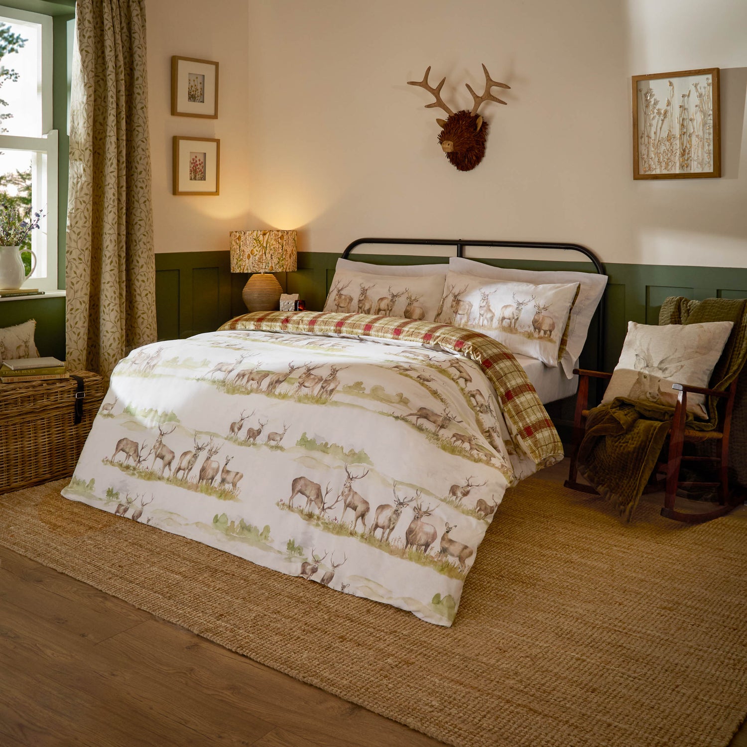 Voyage Maison Moorland Stag Multicolour Duvet Set