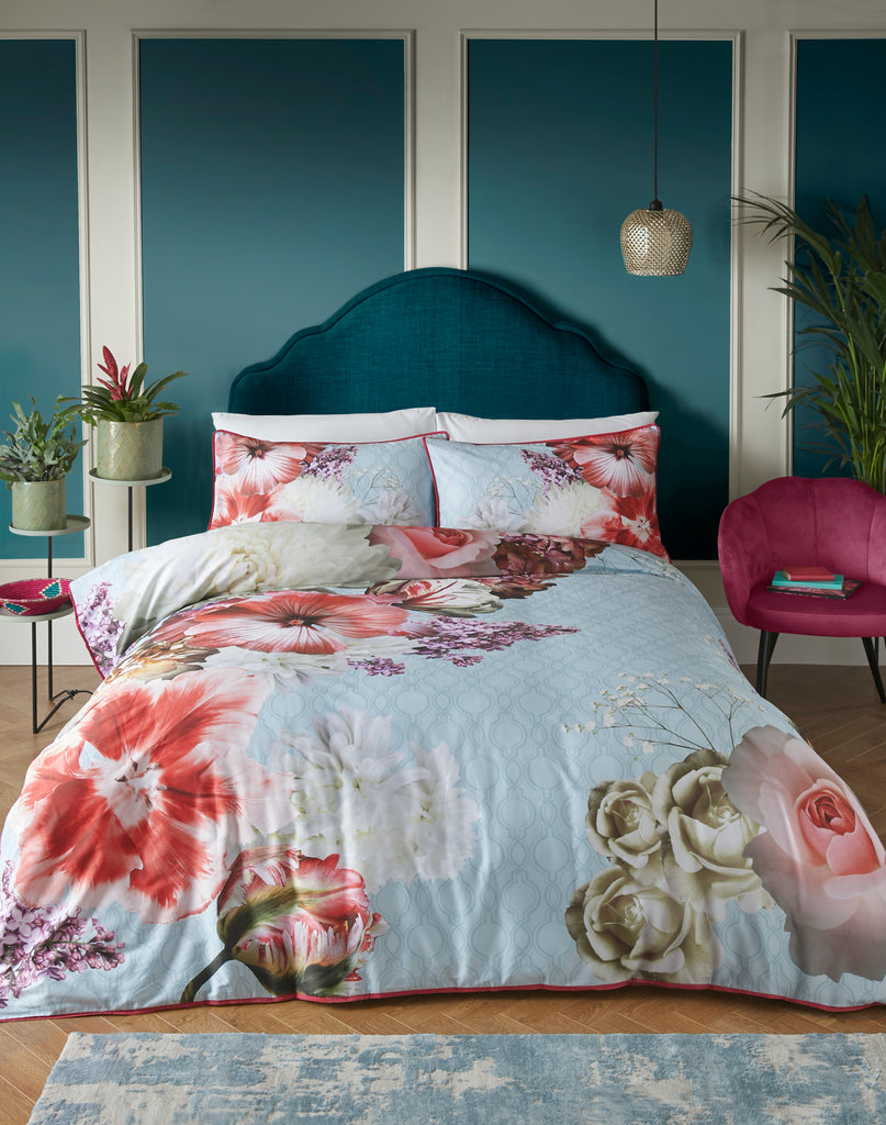 Laurence Llewelyn Bowen Mayfair Lady Blue Duvet Set