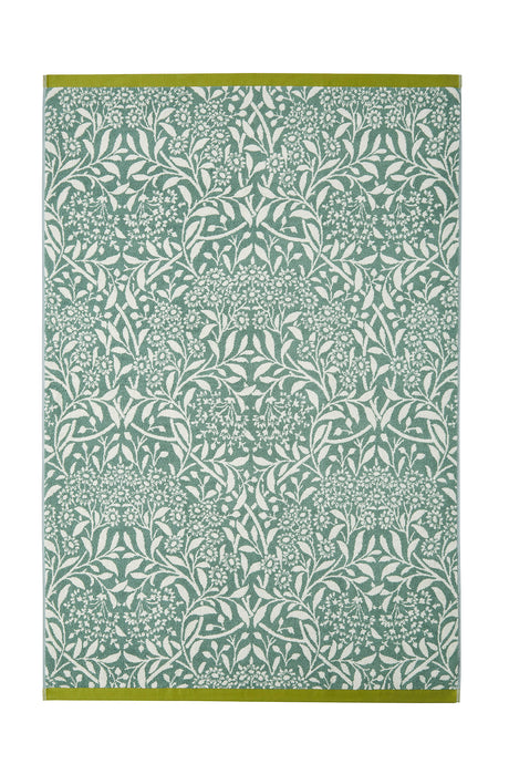 William Morris at Home Michaelmas Daisy Sage 100% Cotton 580gsm Towels