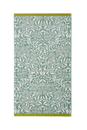 William Morris at Home Michaelmas Daisy Sage 100% Cotton 580gsm Towels