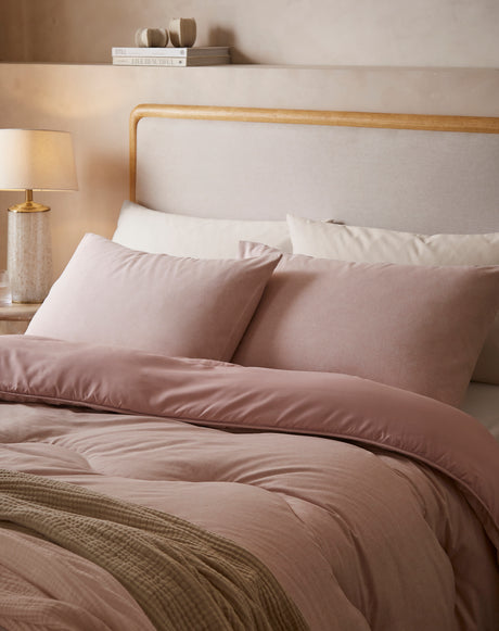 The Fine Bedding Company Night Lark Soft Weave Coverless Duvet Set