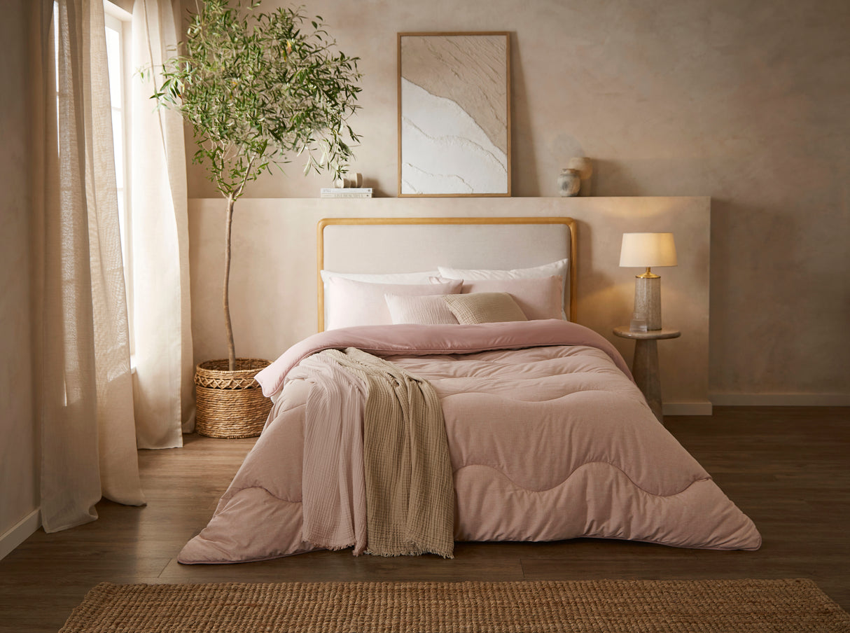 The Fine Bedding Company Night Lark Soft Weave Coverless Duvet Set