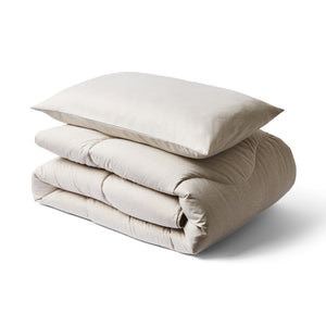 The Fine Bedding Company Night Lark Soft Weave Coverless Duvet Set