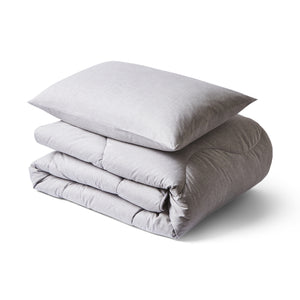 The Fine Bedding Company Night Lark Soft Weave Coverless Duvet Set