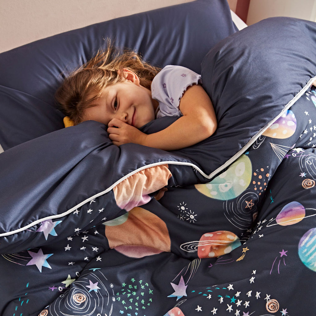 The Fine Bedding Company Nightlark Junior Space Adventure Coverless Duvet Set