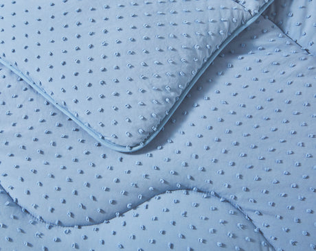 The Fine Bedding Company Night Lark Tufted Dots Coverless Duvet